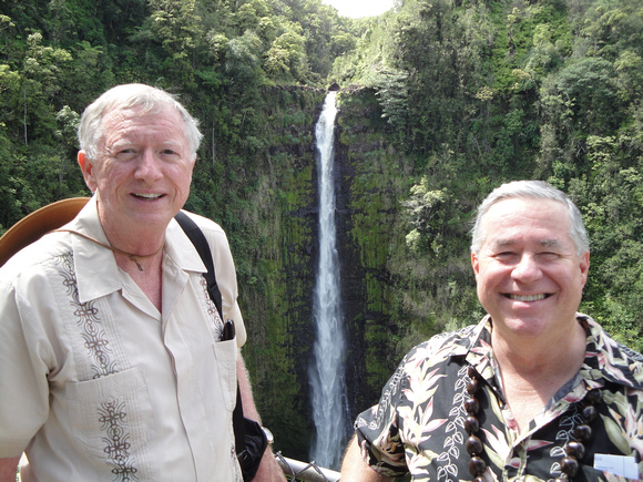 Glenn Stokes & Pat McArron in Hawaii